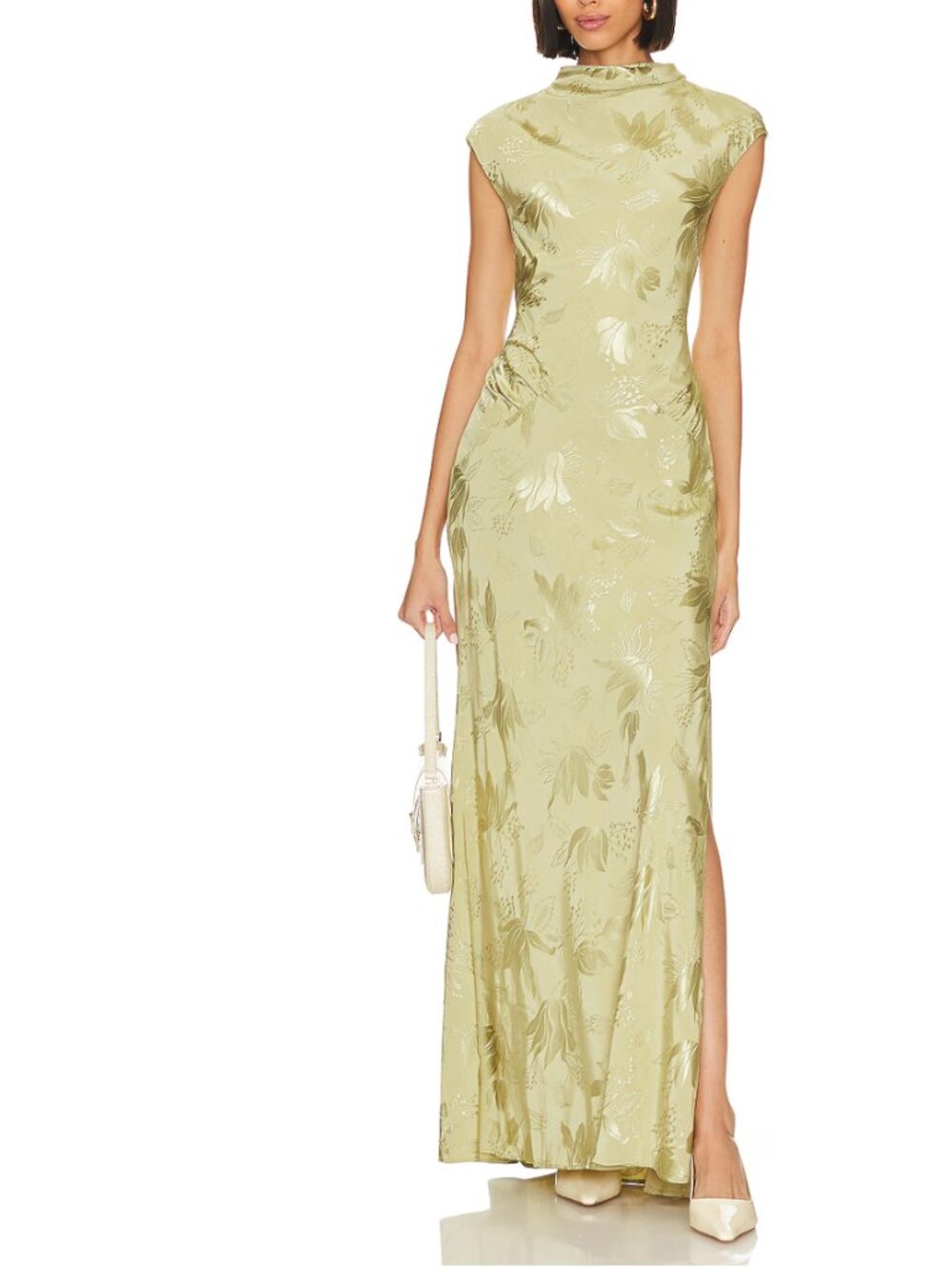L'Academie Avalon Maxi Dress - Sage Green